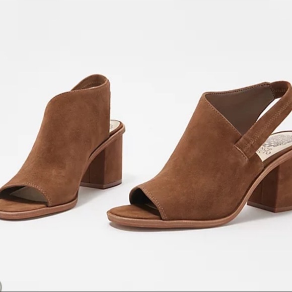 Vince Camuto Shoes - VINCE CAMUTO Brown Suede ‘Kailsy’ Sandal NWOT | Size 10